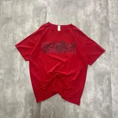 101匹わんちゃん刺繍入り赤長袖カットソー ディズニーストア 