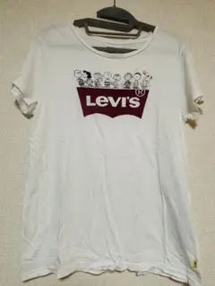 リーバイスLevi's スヌーピー 白Tシャツ Mサイズ