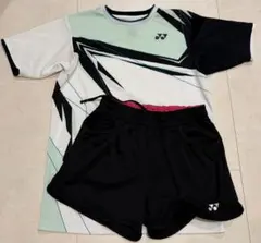YONEX バドミントン ユニフォーム Tシャツ ショートパンツ セット S