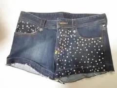 ＆by Pinky＆Diane デニムショートパンツ