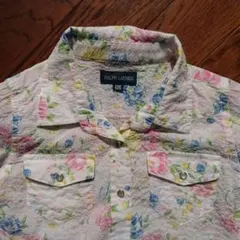 ラルフローレン 120 花柄シャツ