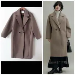 ADAM ET ROPÉ 定価2.9万円　ボンディングダブルチェスターコート