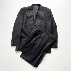 Alfred Dunhill ダブル セットアップスーツ ブラック C269