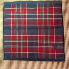 RALPH LAUREN チェック柄タオルハンカチ２4×２4