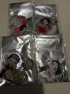 oーmenz アクリルキーホルダー 4種セット