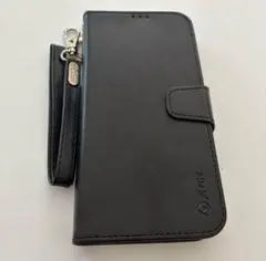 iPhone14promax ケース 手帳型 カード収納 ブラック