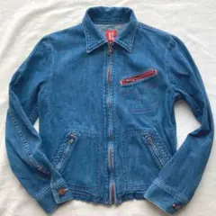 ヒステリックグラマー　90' デニムスイングトップ　インディゴ　美品　くまジップ