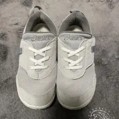 アシックス スクスク マイセル グレー 19.5cm