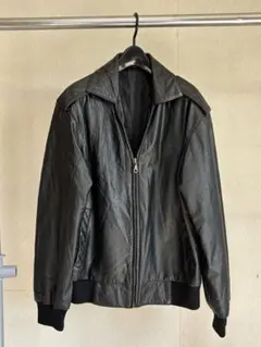 短丈レザージャケット