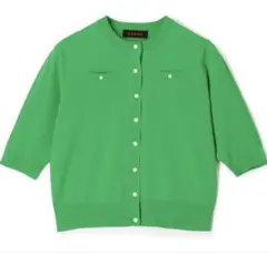 ファインポリエステル ハーフスリーブポケットカーディガン