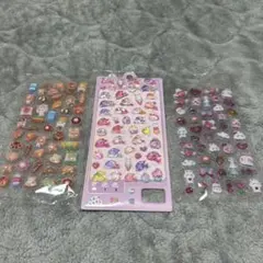 立体シール　3枚セット