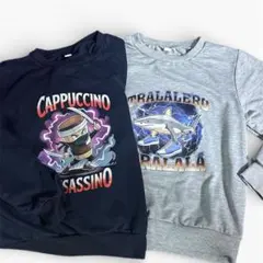 中古 イタリアンブレインロット　薄手トレーナー 2枚セット