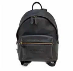 COACH レザー ミニリュック バックパック ブラックのサムネイル