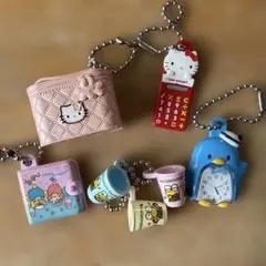 サンリオキャラクターズ レトロミニチュアチャーム コンプリート セット