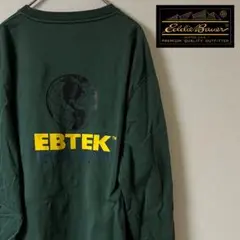 Eddie Bauer/EBTEK L/S カットソー/M/グリーン