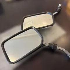 バイク用 スクエアミラー 左右セットのサムネイル