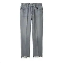 Mila Owen 裾段差ストレートデニム