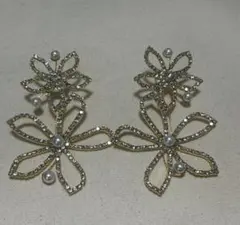 【在庫ラスト1点】ブライダルピアス エリザベスバウアー風 ゴールド