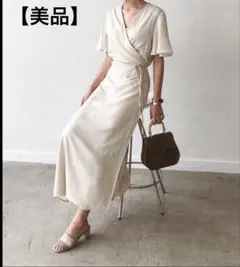 【美品】AKTE ラップワンピースのサムネイル