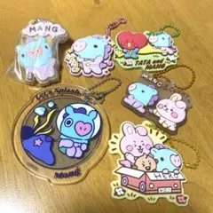 BT21MANG キーホルダーセット　BTS まとめ売り