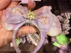 香港ディズニー新作❣️ ラプンツェル　ミニカチューシャキーチェーン