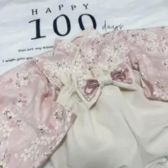 【即納】　ベビー袴　80size ハンドメイド　お食い初め　節句　誕生日