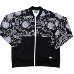 【NewBalance】ニューバランス　モノトーンウィンドブレーカー花柄　黒　Mのサムネイル