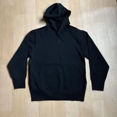 workmanワークマン　FO デオニットアクティブフーディ M ブラックパーカ