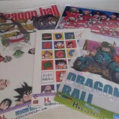 ドラゴンボール　一番くじ　クリアポスター ビジュアルシート