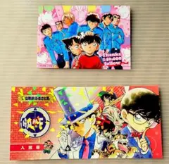 青山剛昌ふるさと館 限定オリジナルカード １枚 警察学校組　毛利蘭　江戸川コナン