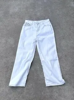 true religion似　白デニム パンツswag archive