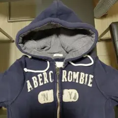 Abercrombie & Fitch ネイビー パーカー S