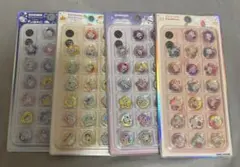 正規品　カミオジャパン　kiracoro キラコロ　おはじきシール　4種セット