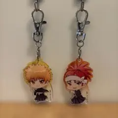 BLEACH アクリルキーホルダー　黒崎一護　阿散井恋次　2点セットのサムネイル