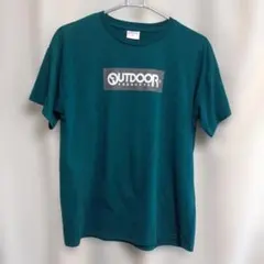 メンズ　OUTDOOR PRODUCTS Tシャツ グリーン Mサイズのサムネイル