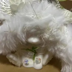 ロップイヤー スクイーズ シリコン 白