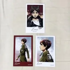 進撃の巨人 エレン 冬の歩み 狼男 イラストカード チェキ