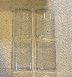 【ウエディング　ウェルカムスペース】 クリアガラスキャンドルホルダー