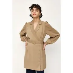 SLY PUFF SLEEVEワンピース BEG