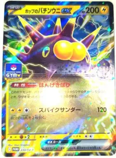 早い者勝ち！　大人気！　ポケモンカード　ホップのバチンウニex　プロモ　初版