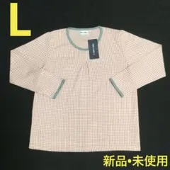 Comme ci comme ca コムサ 新品　 レディース　L 長袖　ピンク