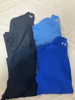 Under Armour 長袖ハイネックウェア 3点＋半袖1点セット