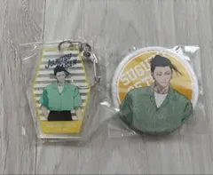 呪術廻戦 懐玉・玉折 カフェ2024 アクリルキーホルダー 缶バッジ 夏油傑