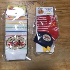 アンパンマン ベビー靴下 9から14cm レッグウォーマー