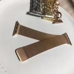 41mm メッシュベルト 金属ベルト アップルウォッチ　バンド
