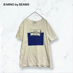 a3931 ビーミングバイビームス Tシャツ 白 M 古着 メンズ 春夏 ロゴのサムネイル