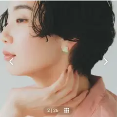 hara glass works ガラスのイヤリング　北欧暮らしの道具店