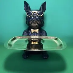 フレンチブルドッグ 貯金箱 小物置き - メルカリ