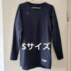 DESCENTE アンダーシャツ ネイビー S