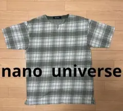 ナノユニバース　カットソー　メンズ　tシャツ